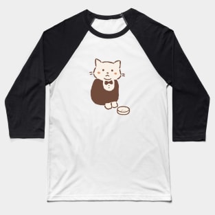 Cat Butler Baseball T-Shirt